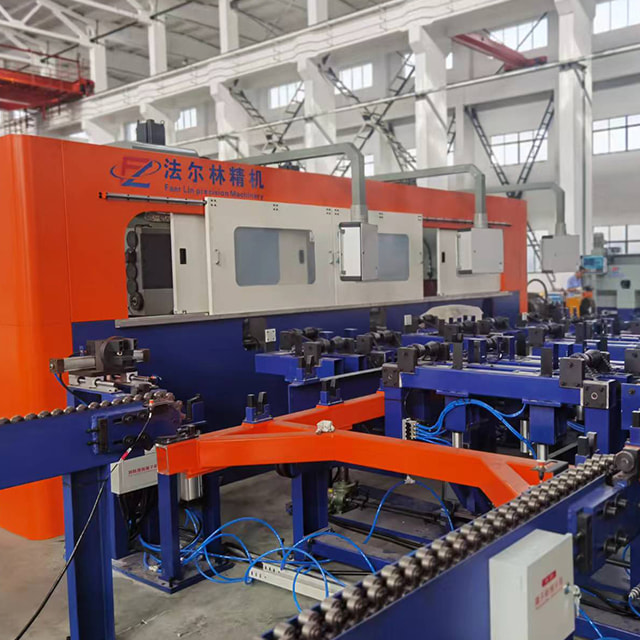 Elevator guide rail metal processing automatic production line