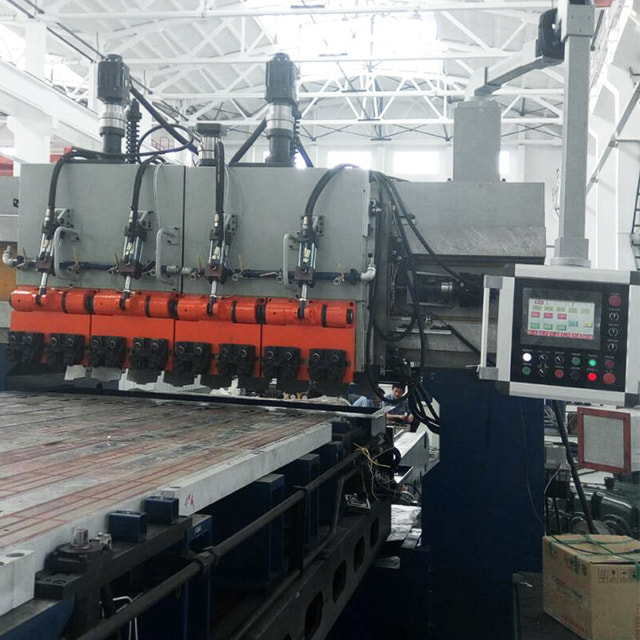 CNC gantry planer for elevator guide rail