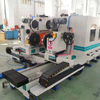 Fish-bone floor CNC slotting machine