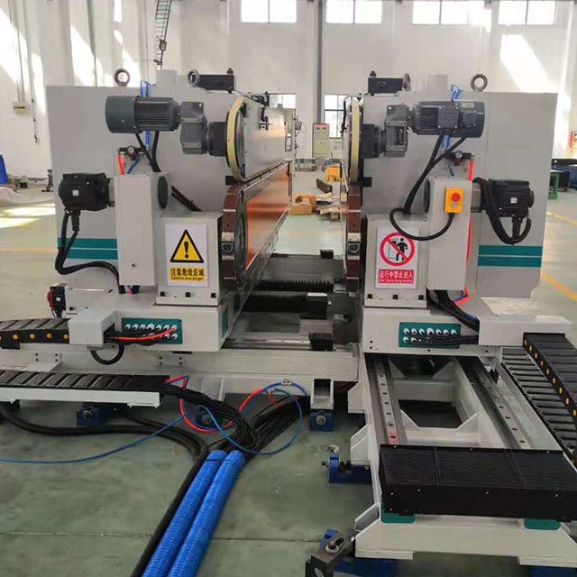Fish-bone floor CNC slotting machine