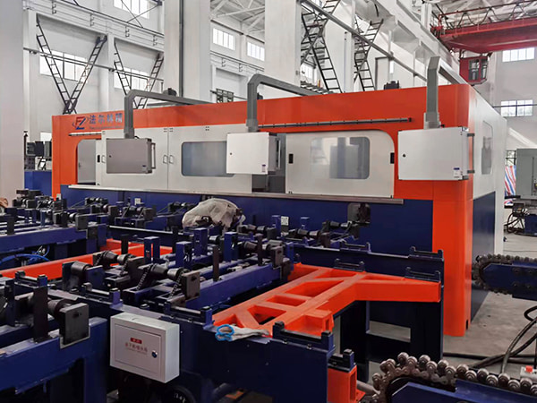Elevator guide rail metal processing automatic production line