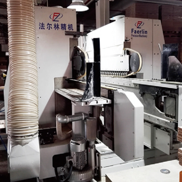 Fish-bone floor CNC slotting machine